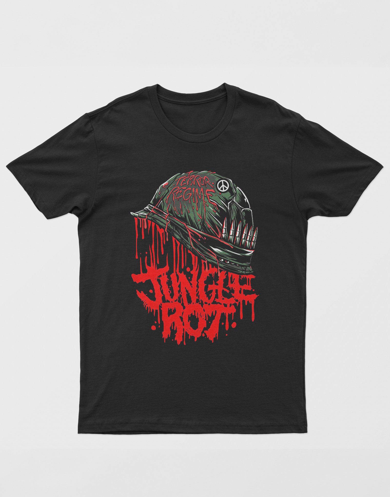 Jungle Rot Kask Tişört