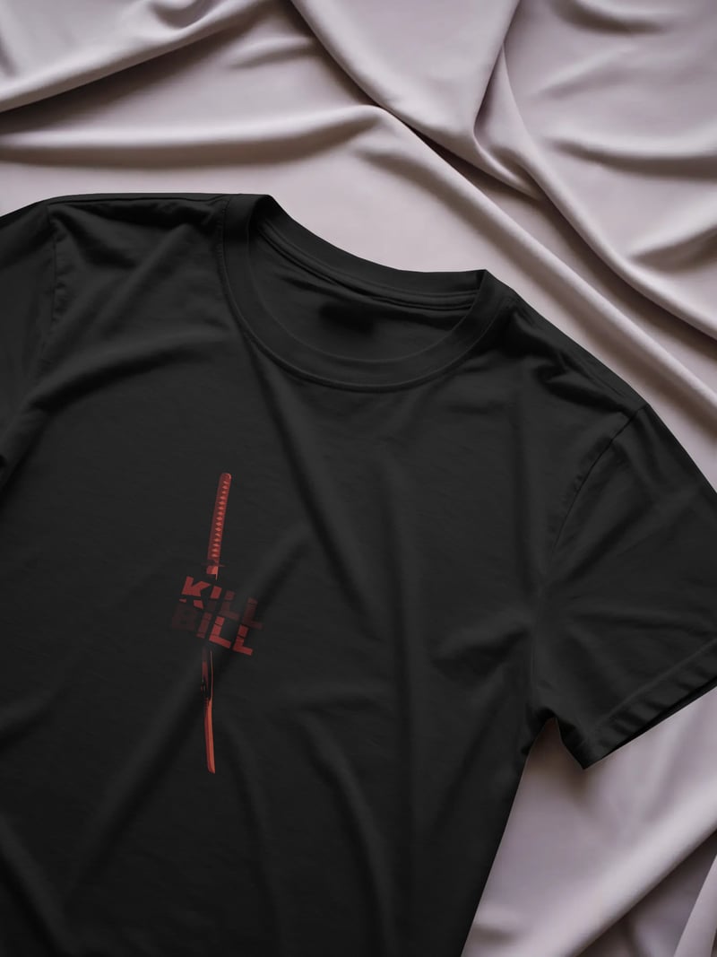Kill Bill Siyah Unisex Tişört