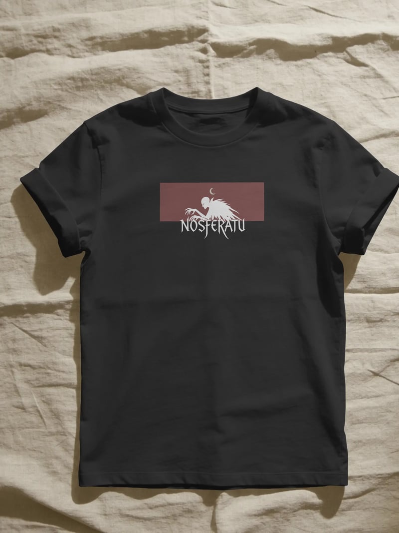 Nosferatu Unisex Siyah Tişört