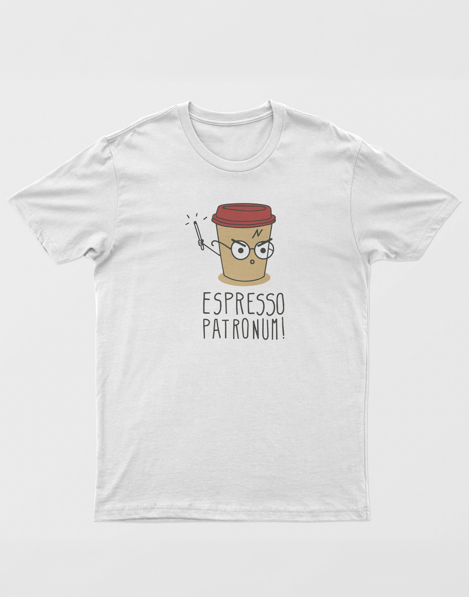 Harry Potter Unisex Beyaz Tişört