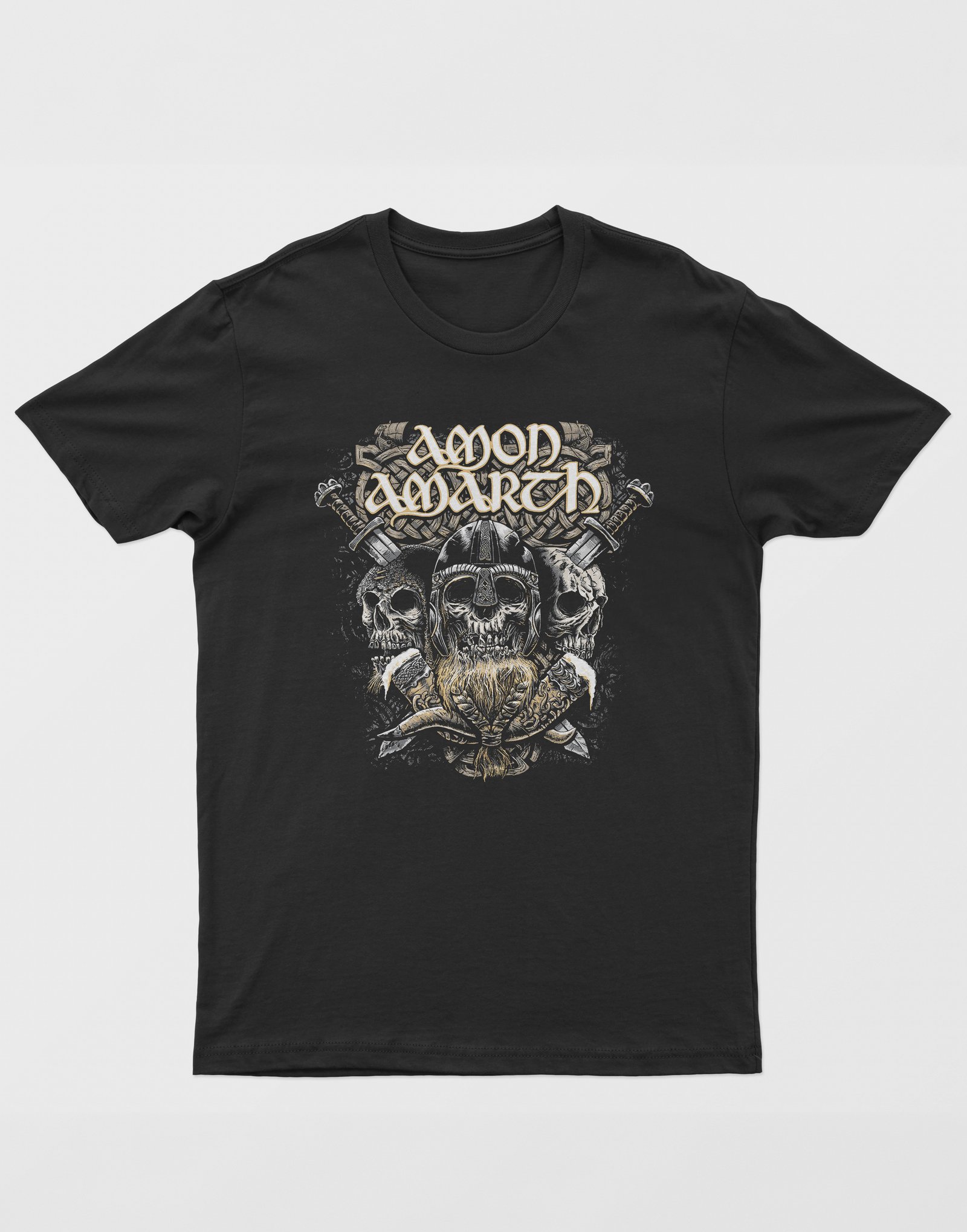 Amon Amarth Kafatası Tişört