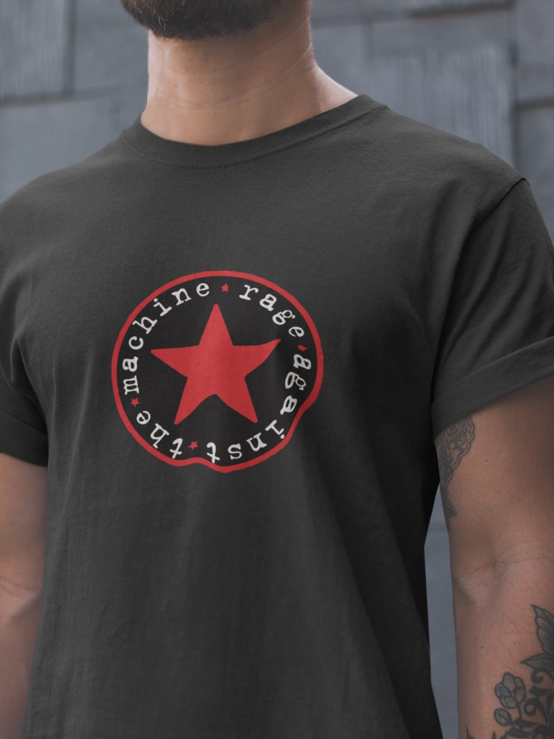 Rage Against the Machine Unisex Siyah Tişört