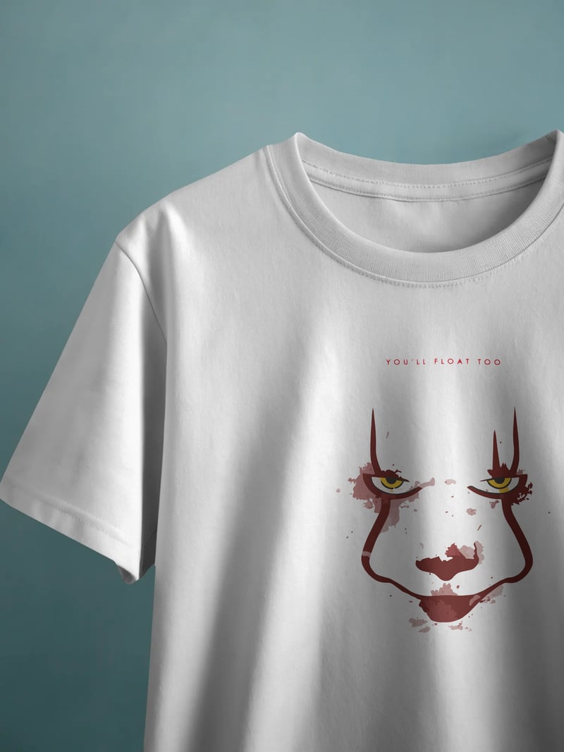 Pennywise Unisex Beyaz Tişört