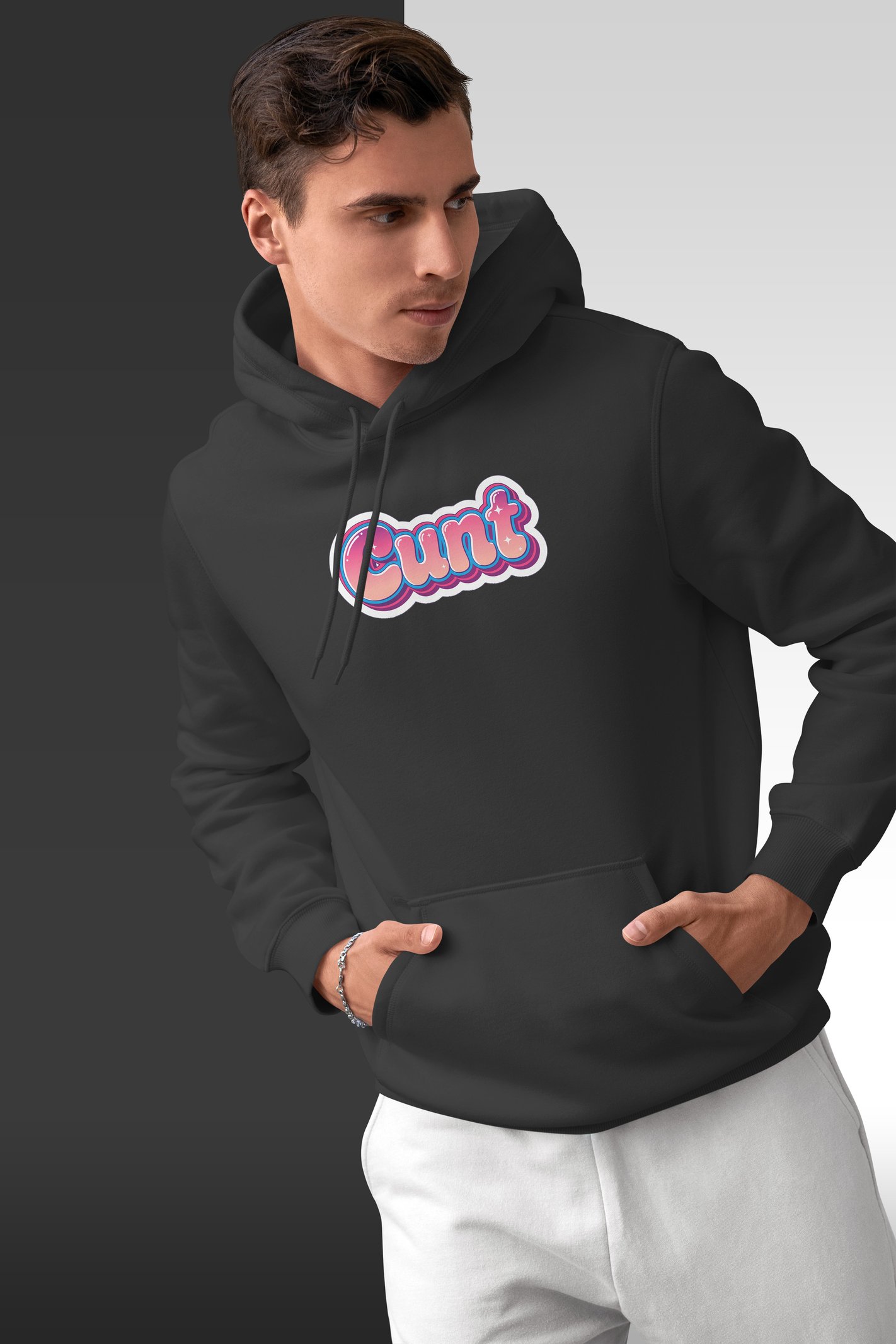 C*nt Kapüşonlu Unisex Sweatshirt
