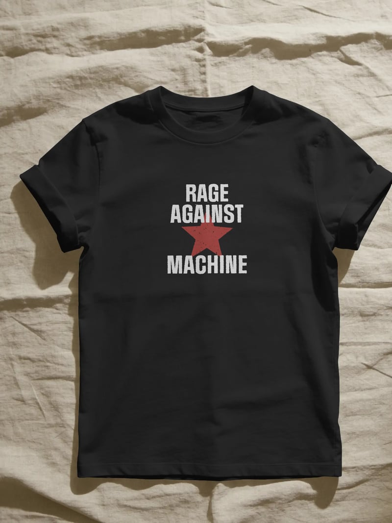Rage Against the Machine Siyah Tişört
