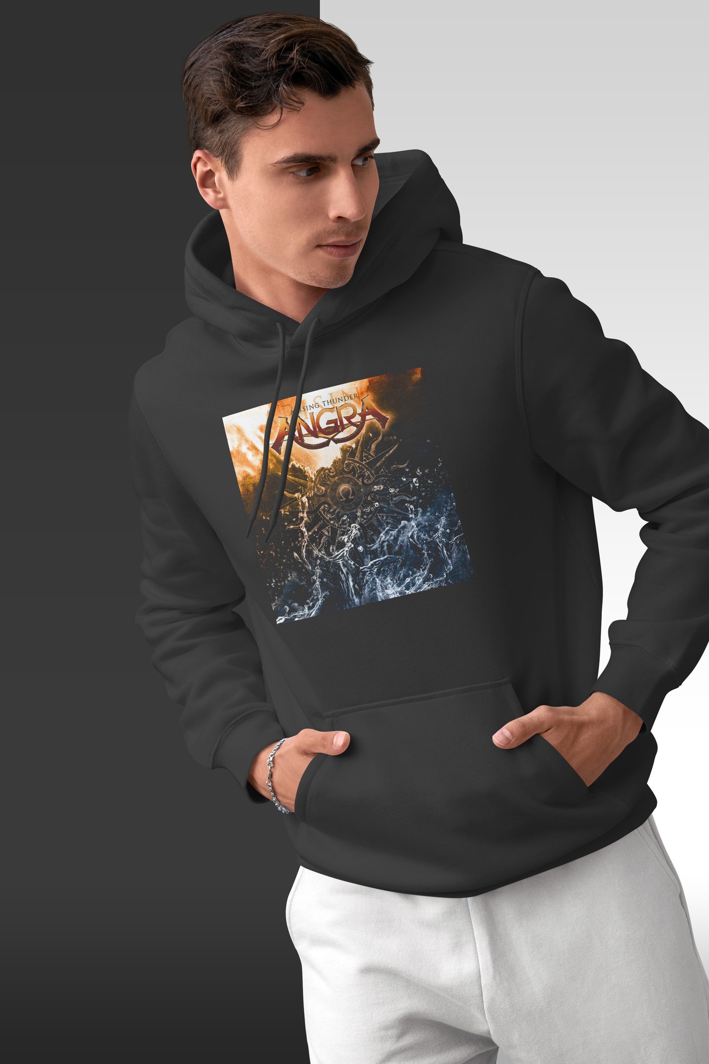 Angra Alev Kapüşonlu Sweatshirt