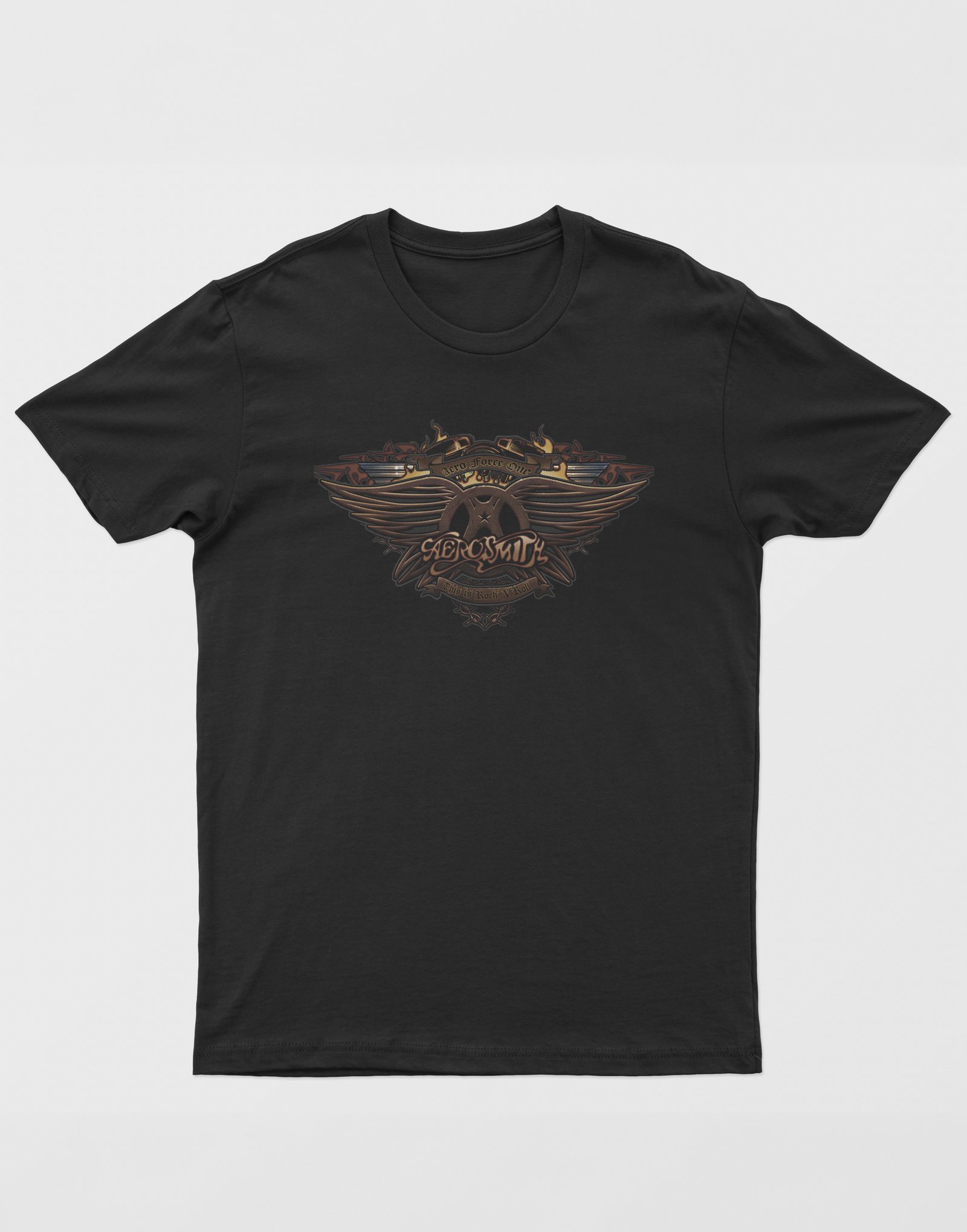 Aerosmith Dijital Baskı Unisex Tişört