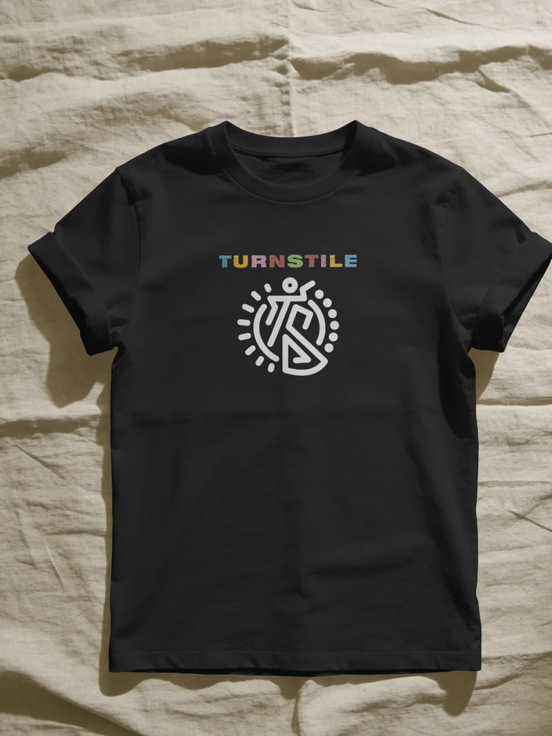 Turnstile Siyah Tişört