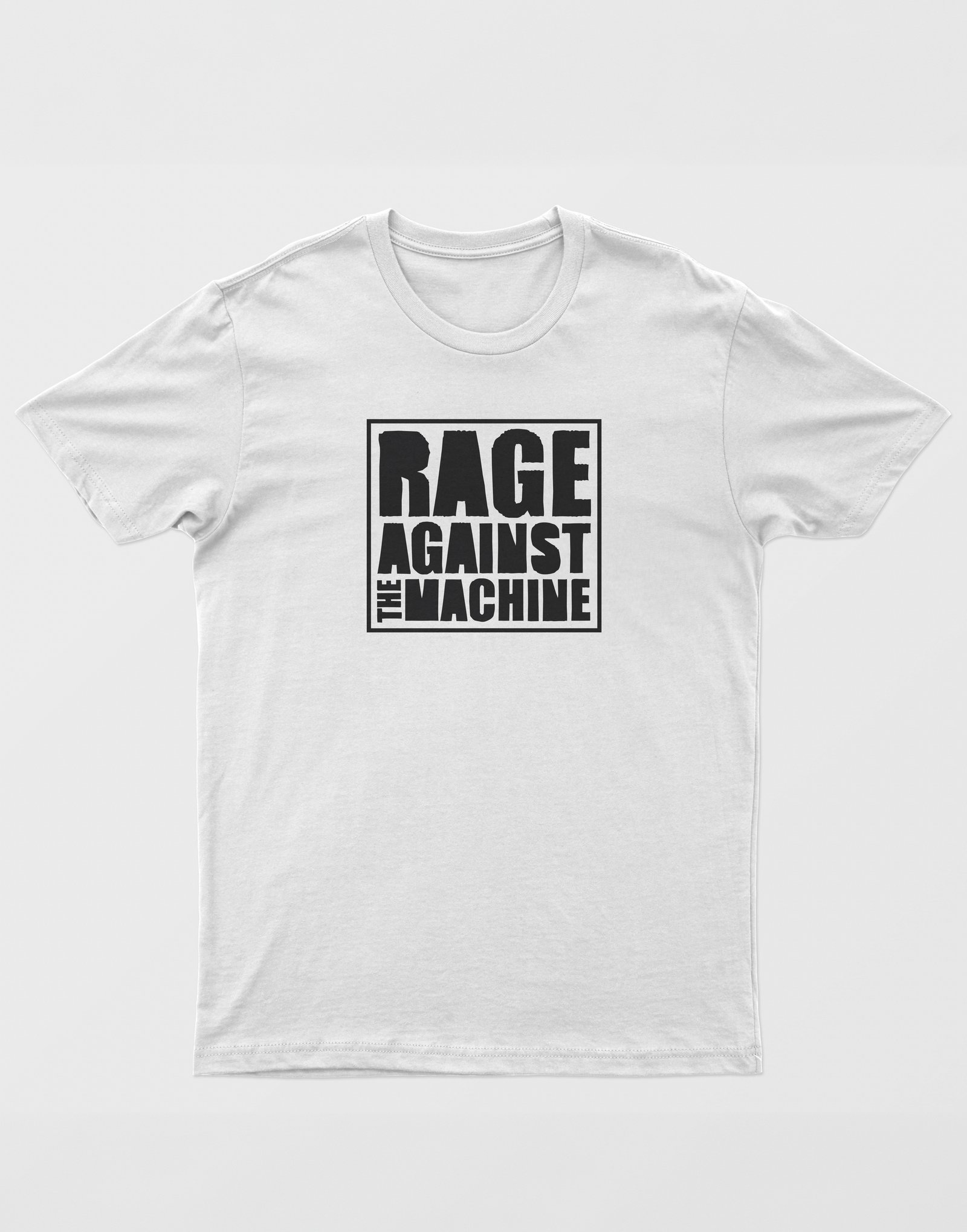 Rage Against the Machine Unisex Beyaz Tişört