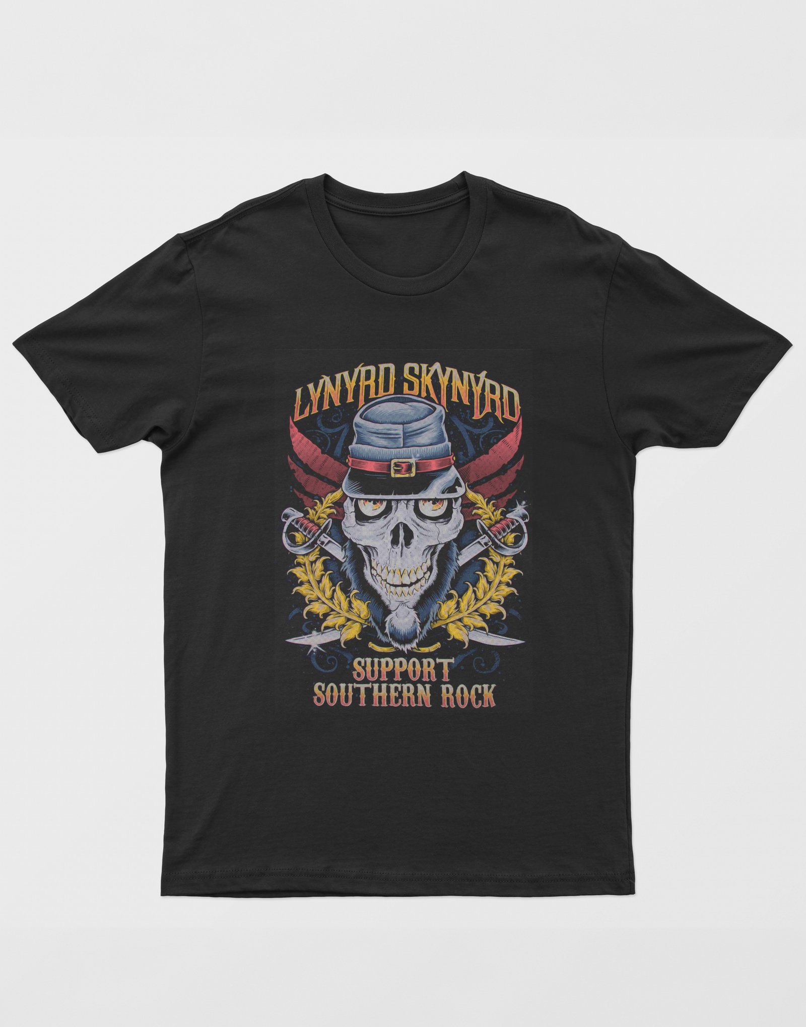 Lynyrd Skynyrd Kafatası Tişört