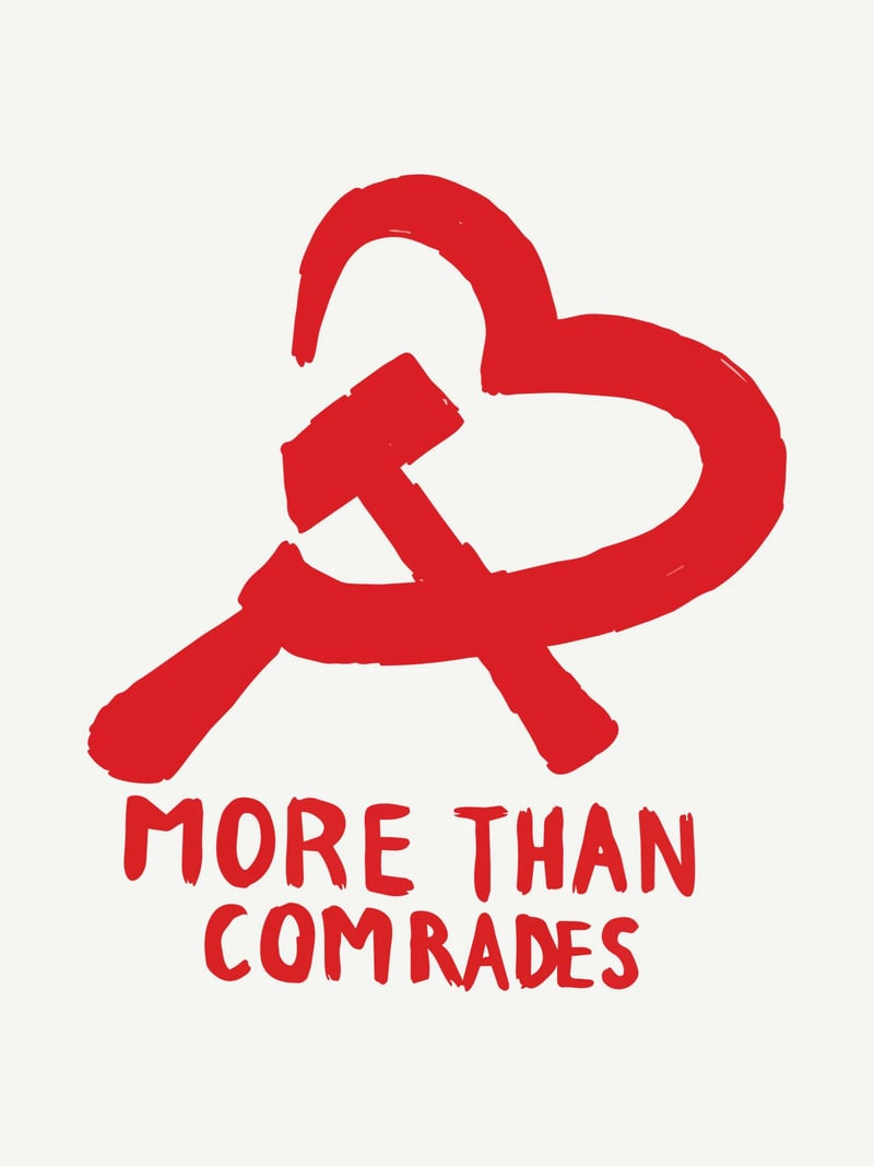 More Than Comrades baskısının kendisi, ürün üzerinde değil