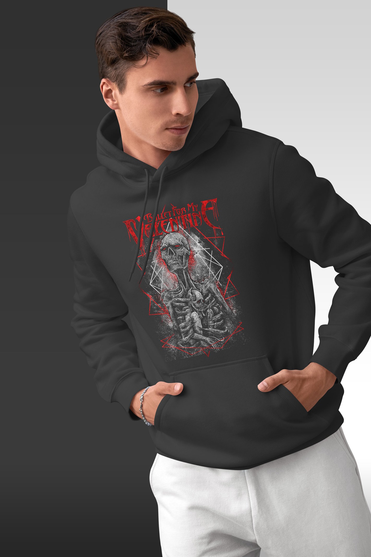 Bullet for my Valentine Kapüşonlu Unisex Sweatshirt