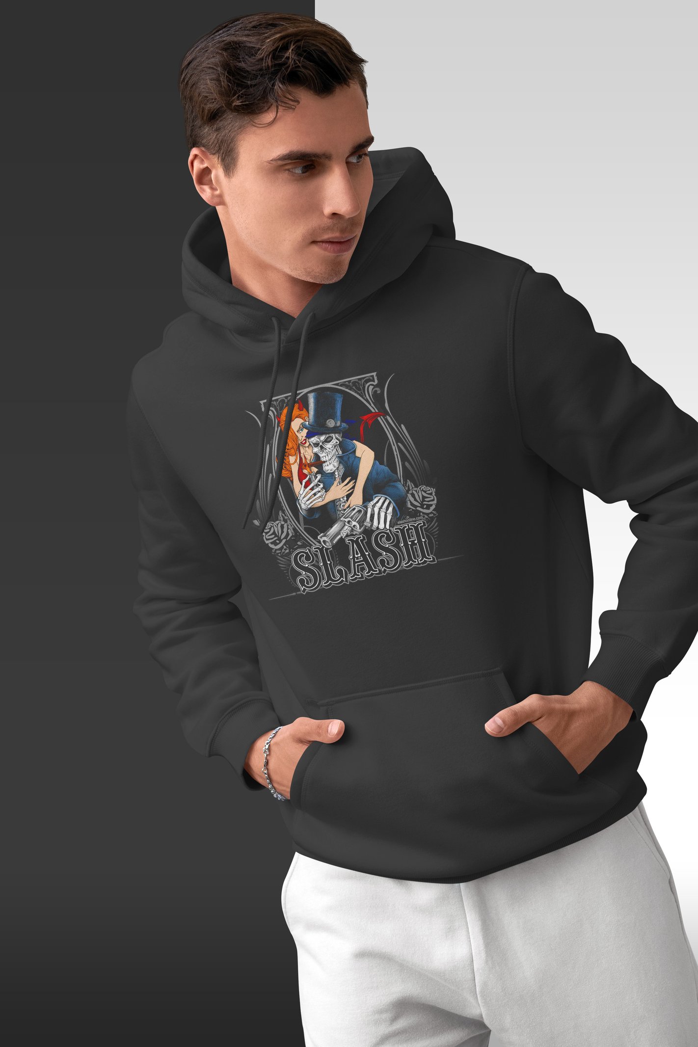 Slash Kapüşonlu Unisex Sweatshirt