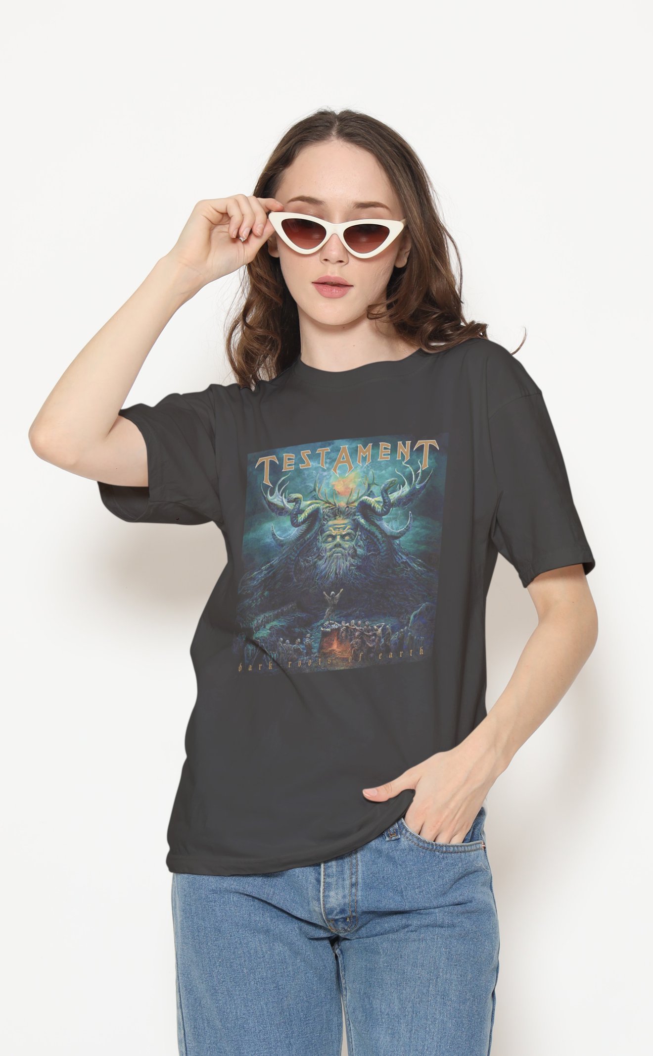 Testament Dijital Baskı Unisex Tişört