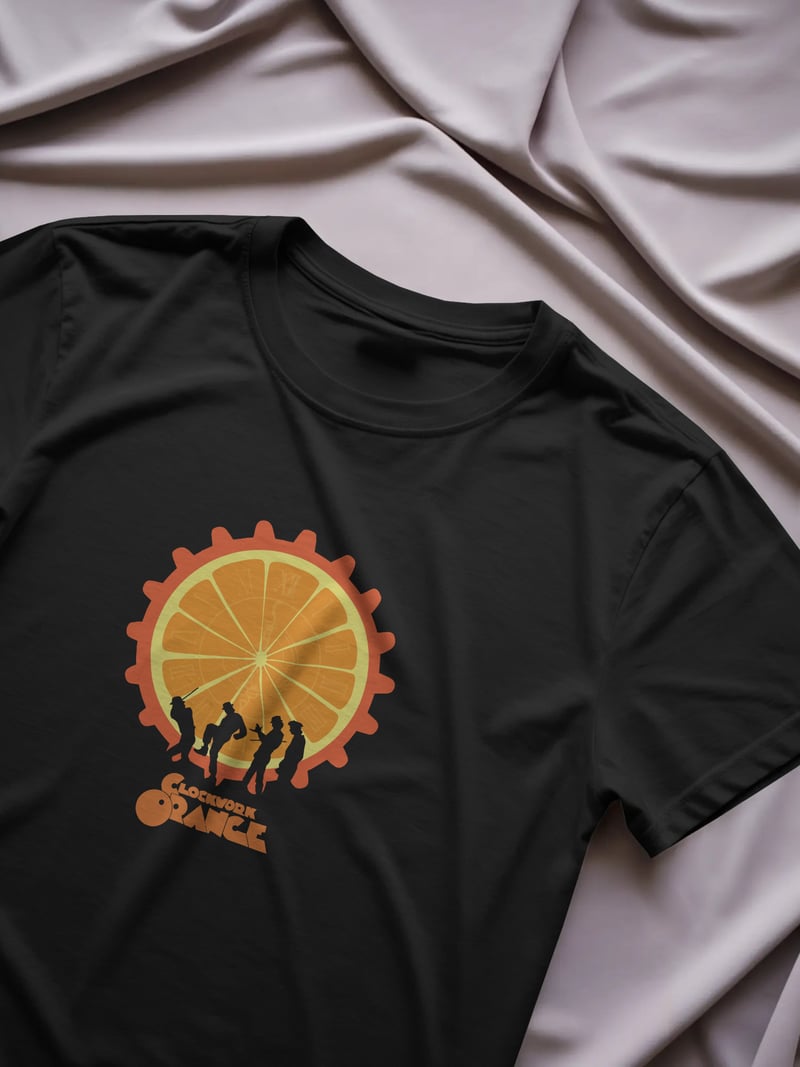 A Clockwork Orange Siyah Unisex Tişört