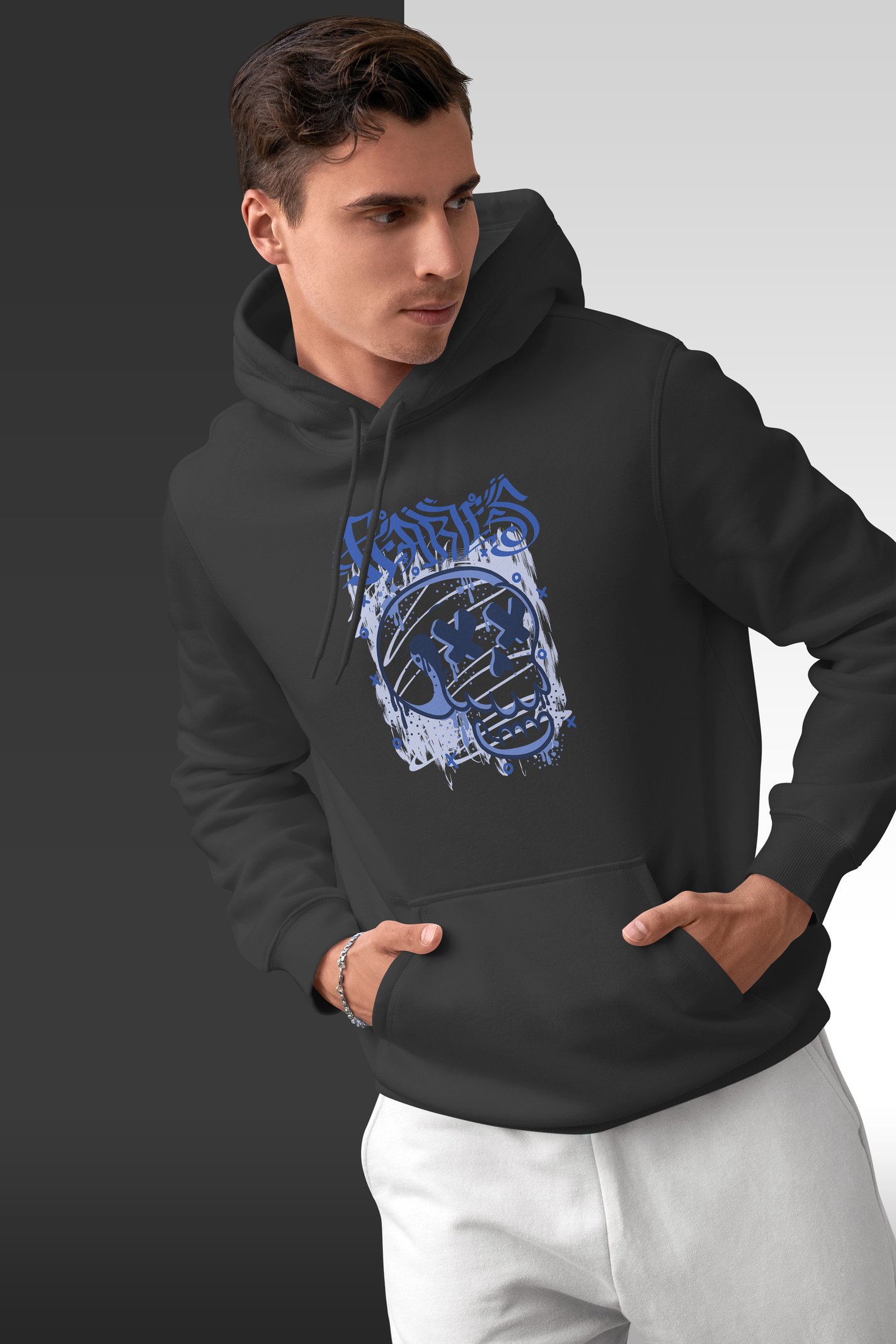 Fearless Kapüşonlu Unisex Sweatshirt