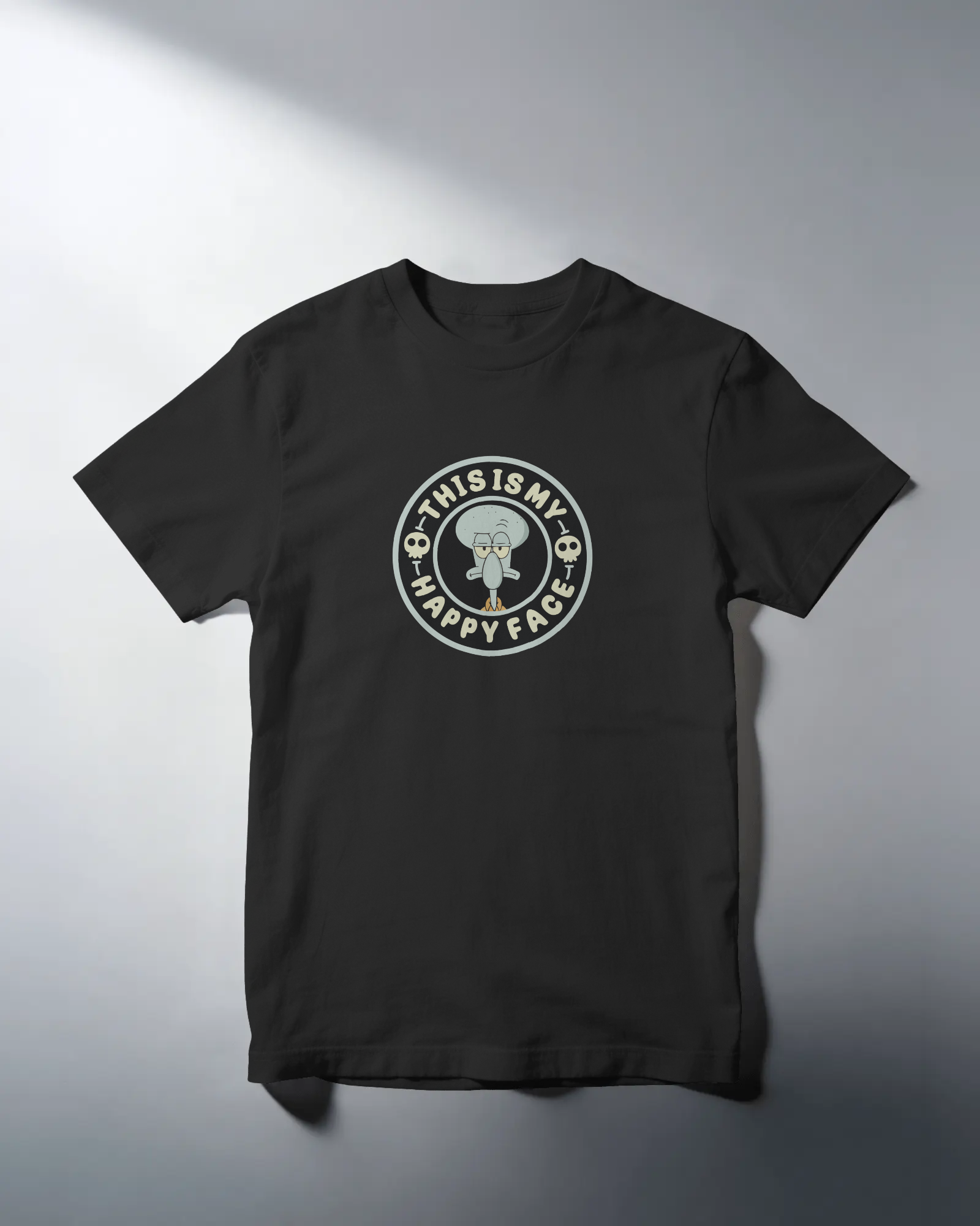 Happy Face Spongebob Squarepants Unisex Tişört
