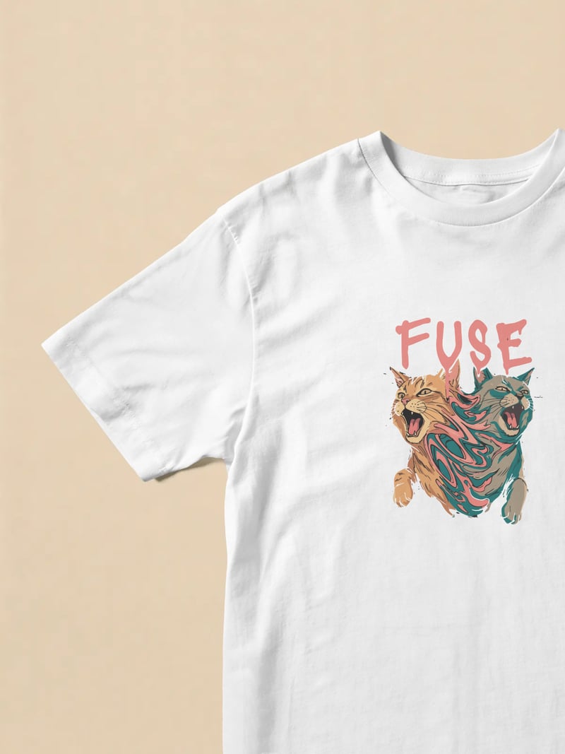Fuse Beyaz Tişört