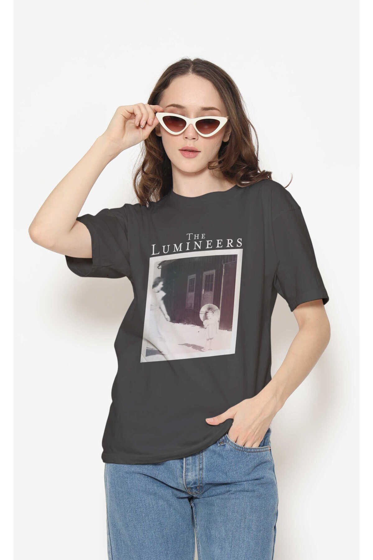 The Lumineers Dijital Baskı Siyah Unisex Tişört