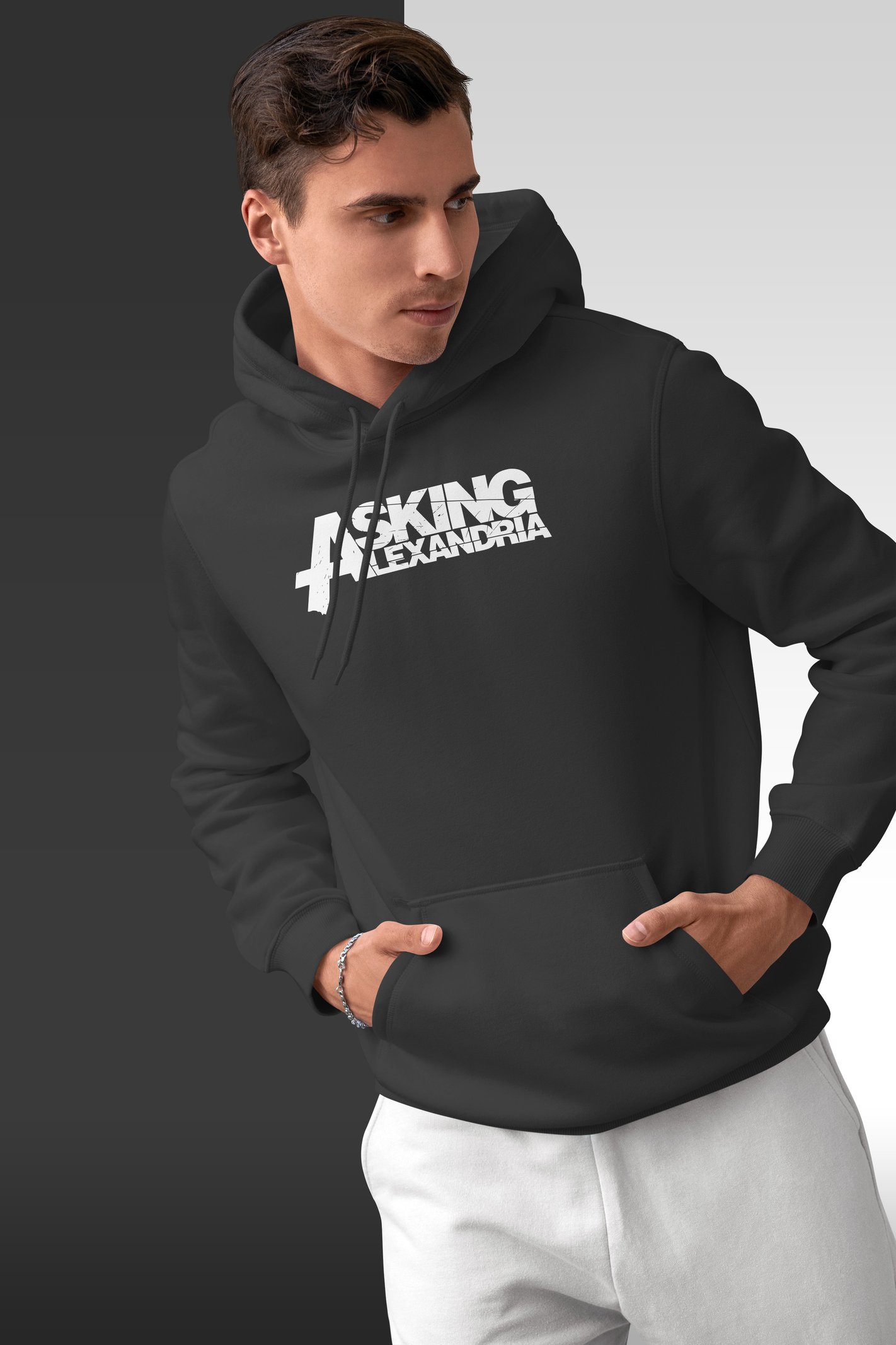 Asking Alexandria Kapüşonlu Unisex Sweatshirt