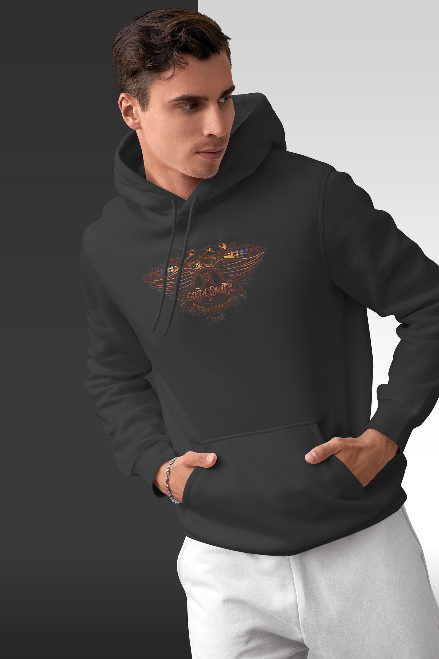Aerosmith Kapüşonlu Unisex Sweatshirt