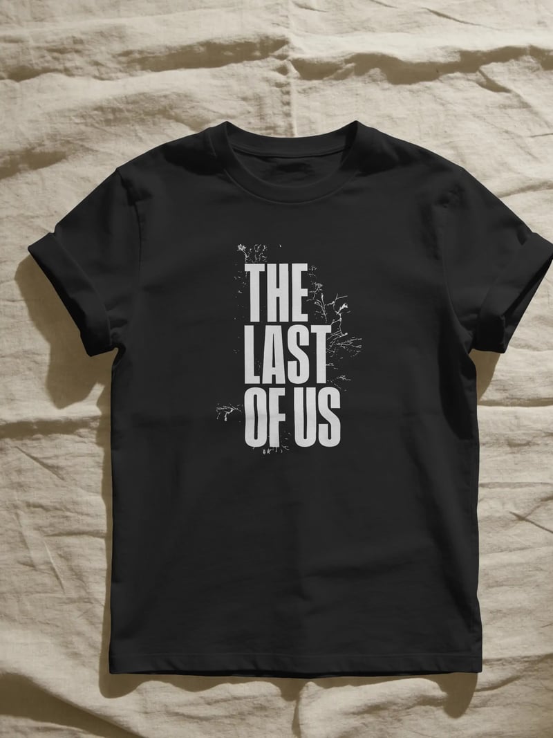 The Last of Us Siyah Tişört