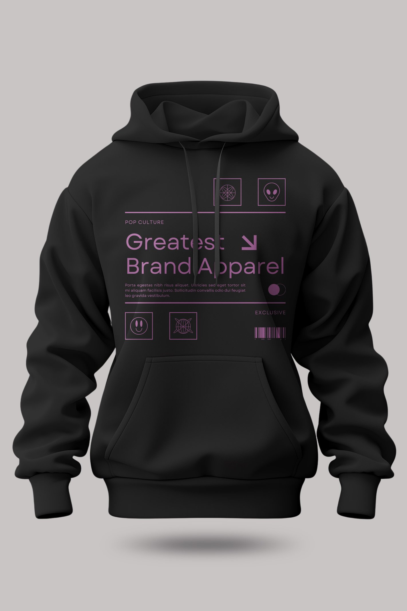 Apparel Kapüşonlu Unisex Sweatshirt