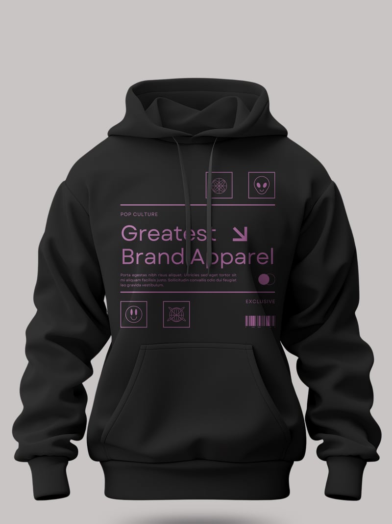 Apparel Kapüşonlu Unisex Sweatshirt