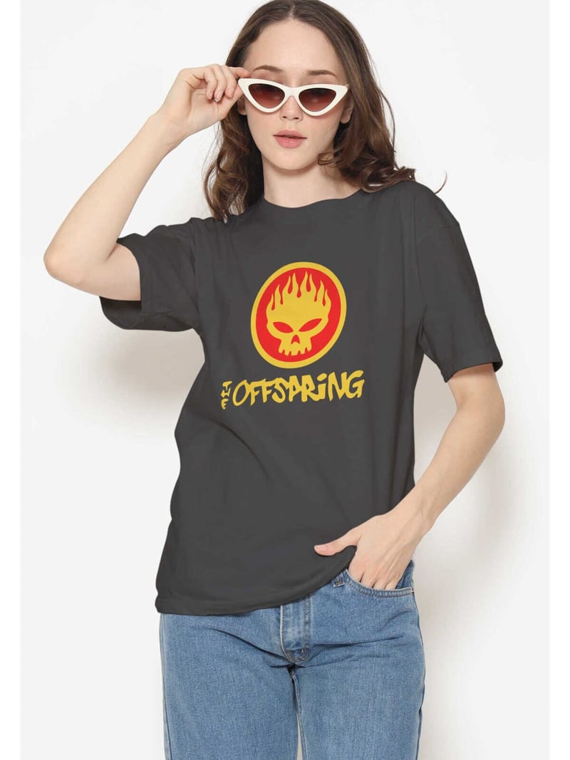 The Offspring Dijital Baskı Siyah Unisex Tişört