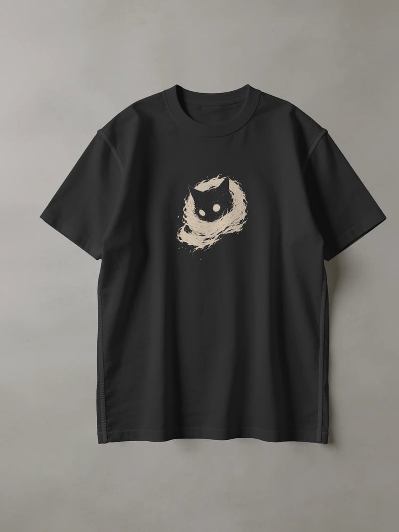 Thunder Cat Siyah Tişört