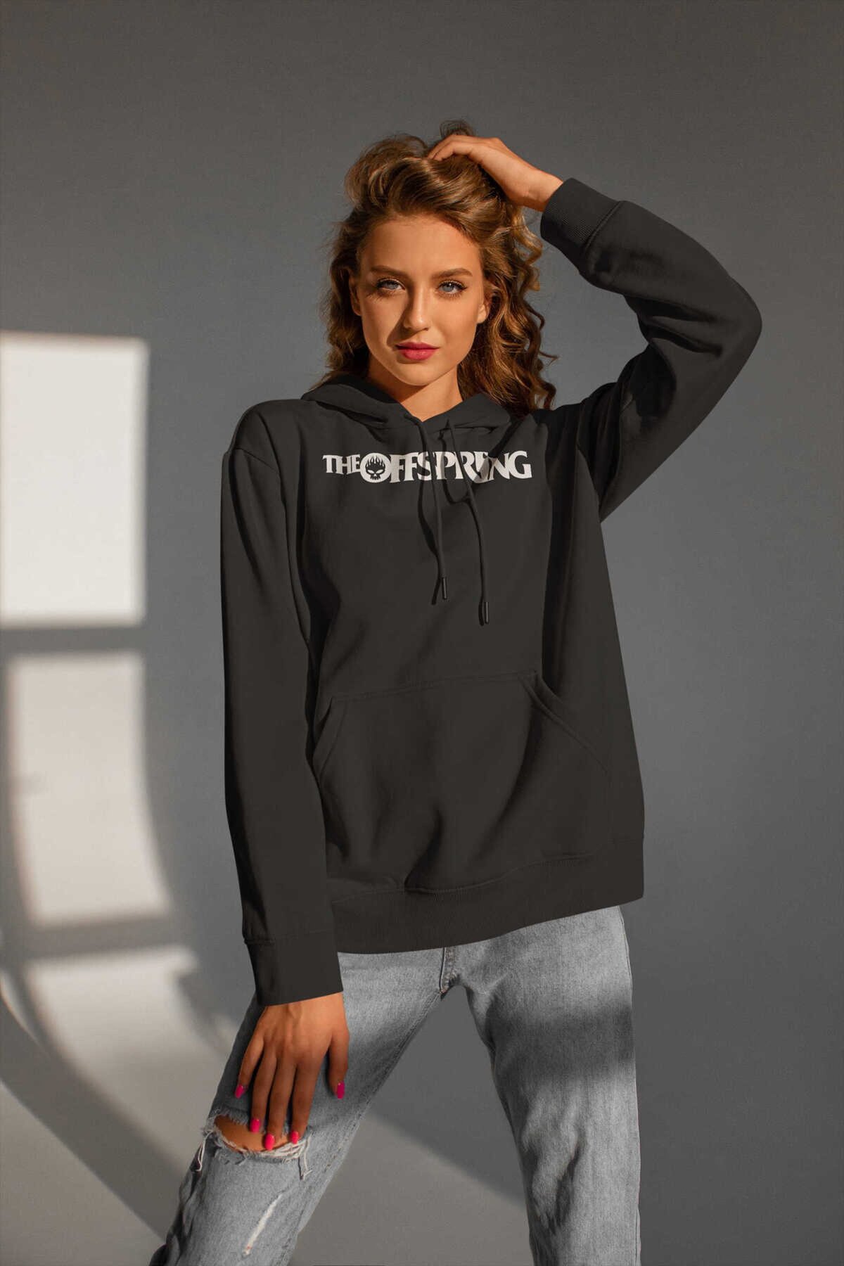 The Offspring Dijital Baskı Kapüşonlu Unisex Sweatshirt