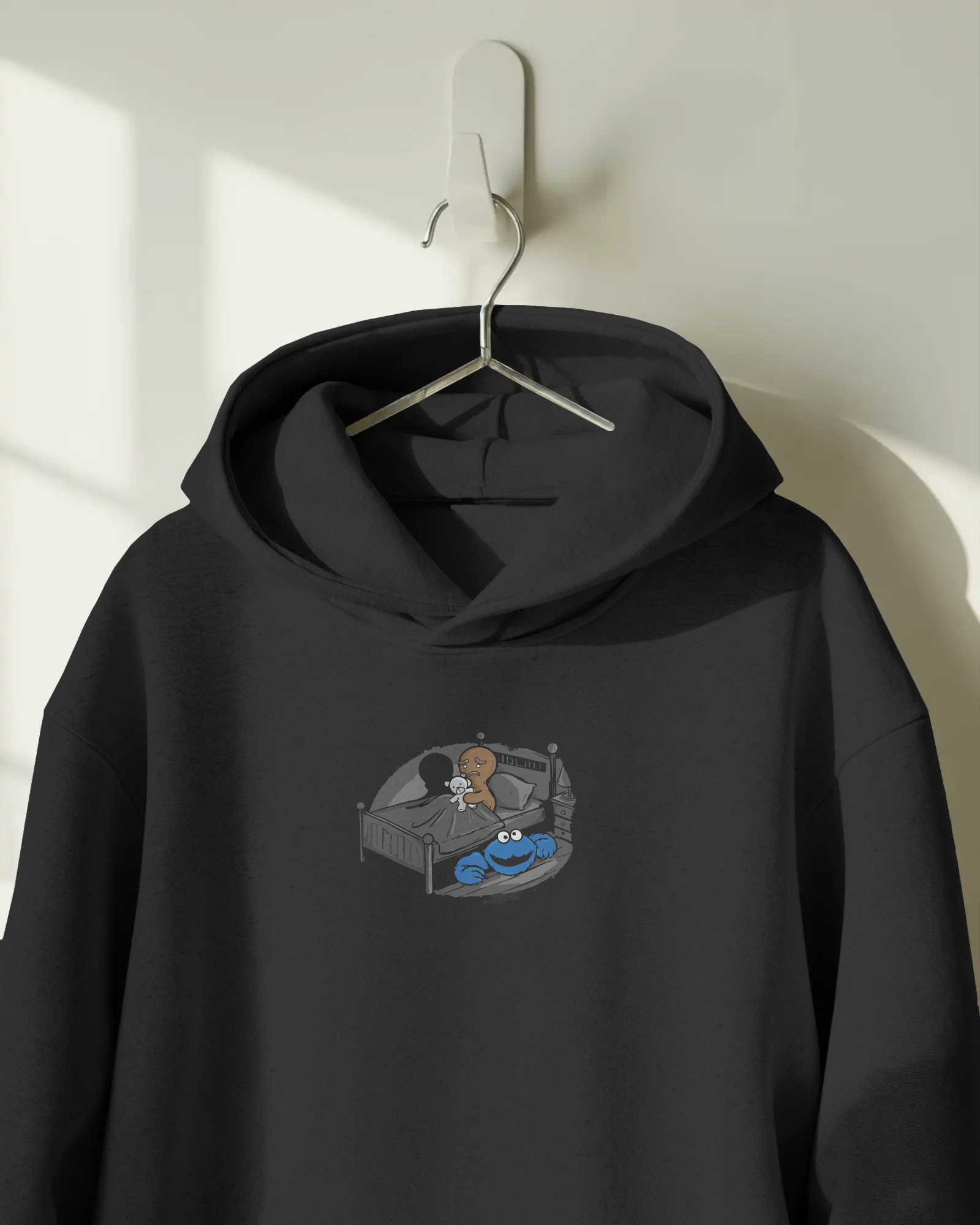 Cookie Monster Kapüşonlu Sweatshirt