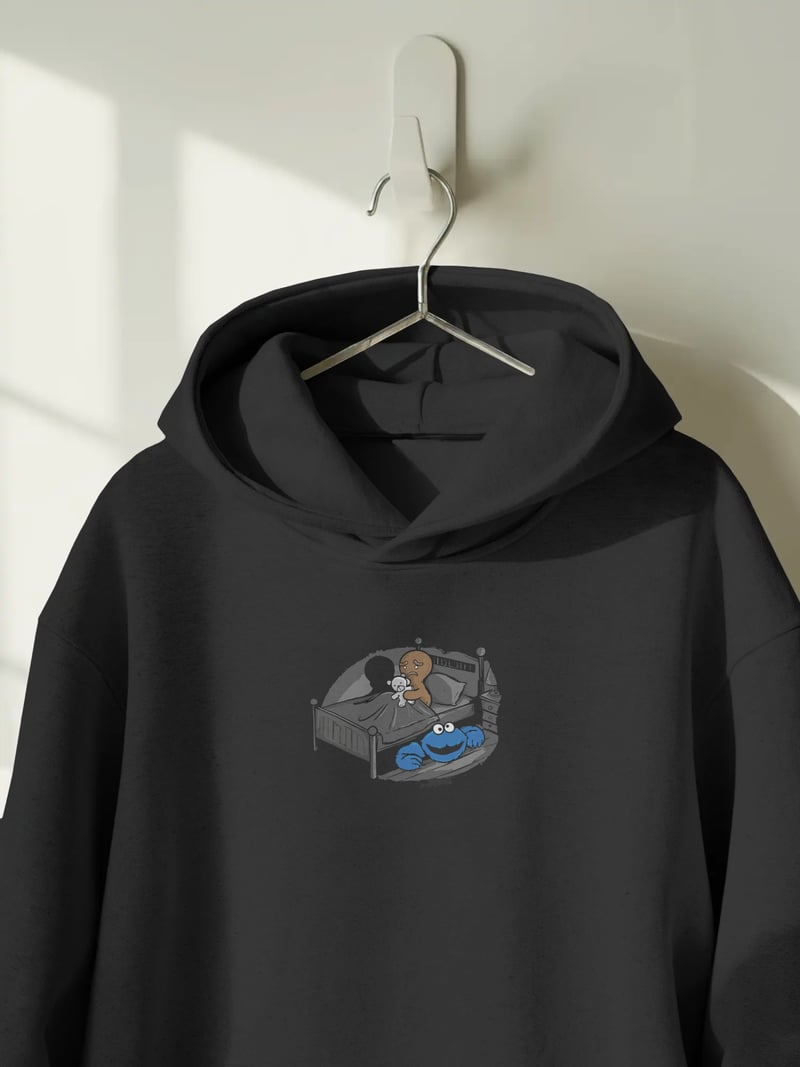 Cookie Monster Kapüşonlu Sweatshirt