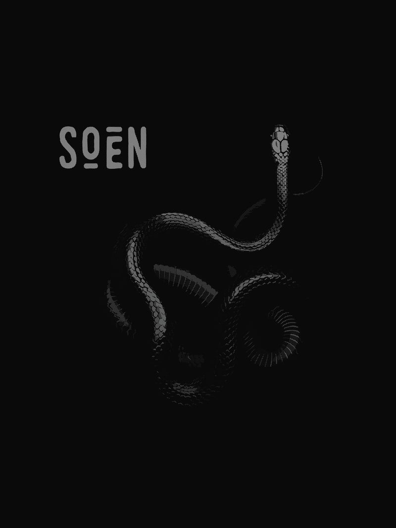 Soen baskısının kendisi, ürün üzerinde değil