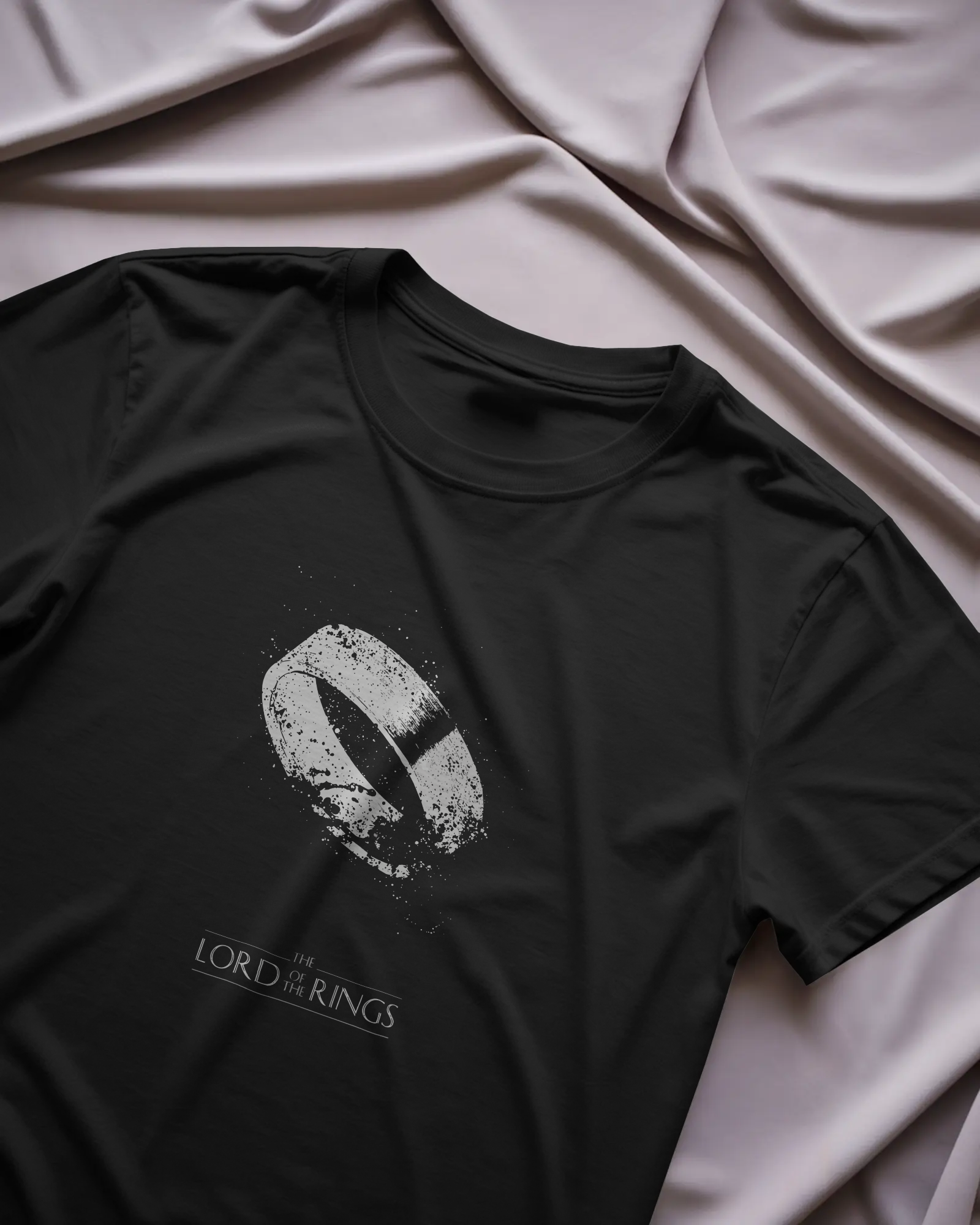 The Lord of the Rings Yüzüklerin Efendisi Siyah Unisex Tişört