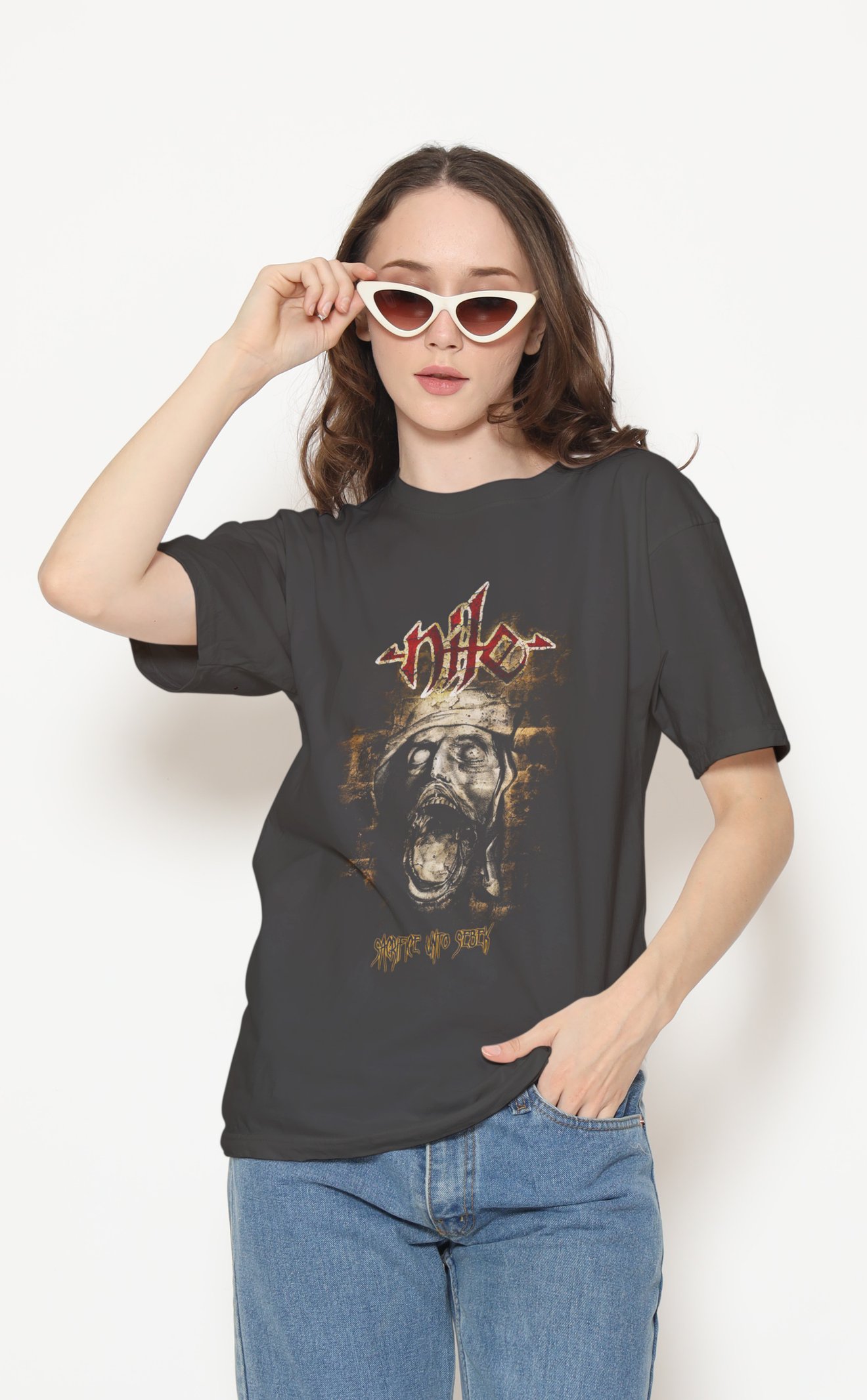 Nile Dijital Baskı Unisex Tişört