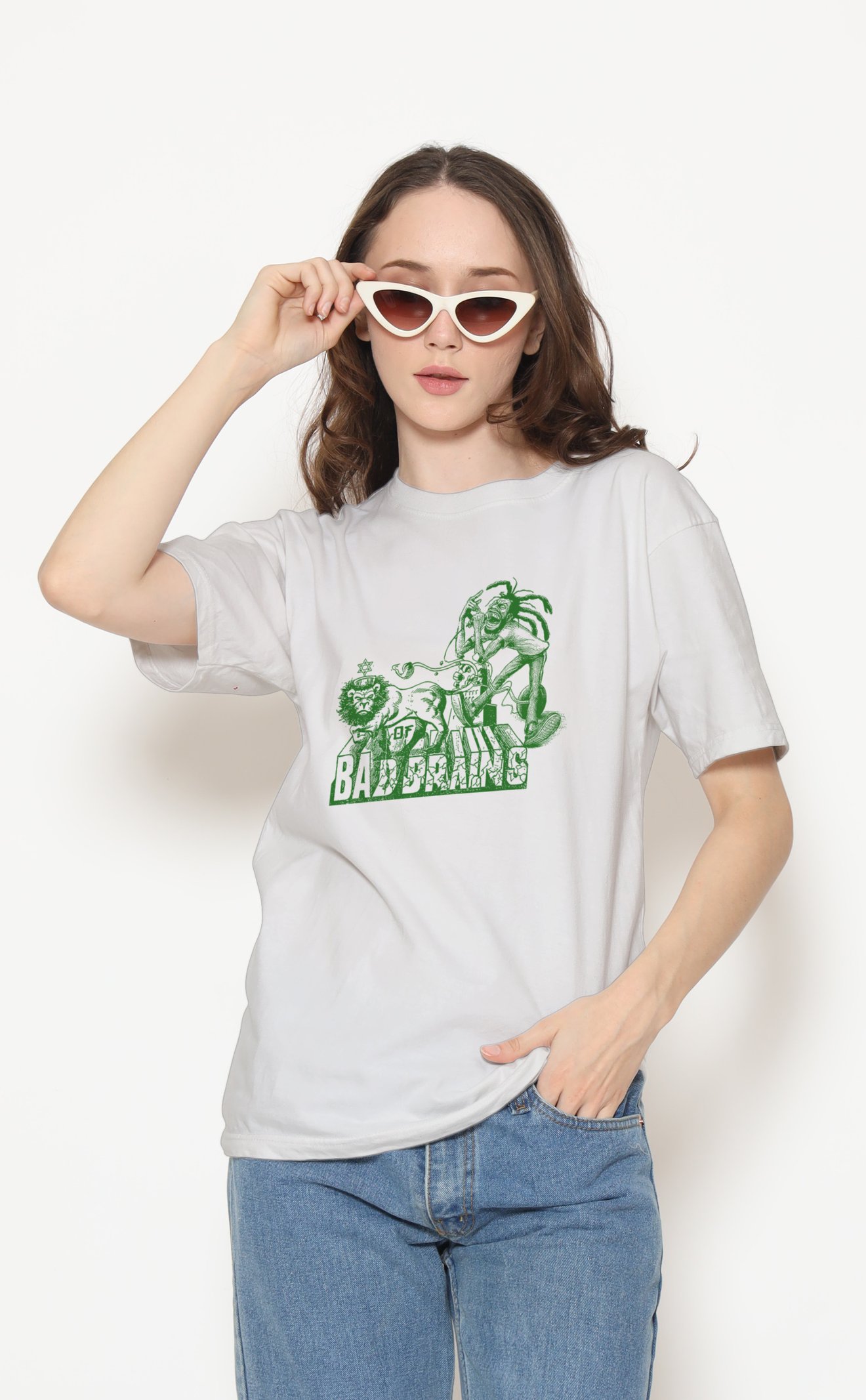 Bad Brains Unisex Beyaz Tişört