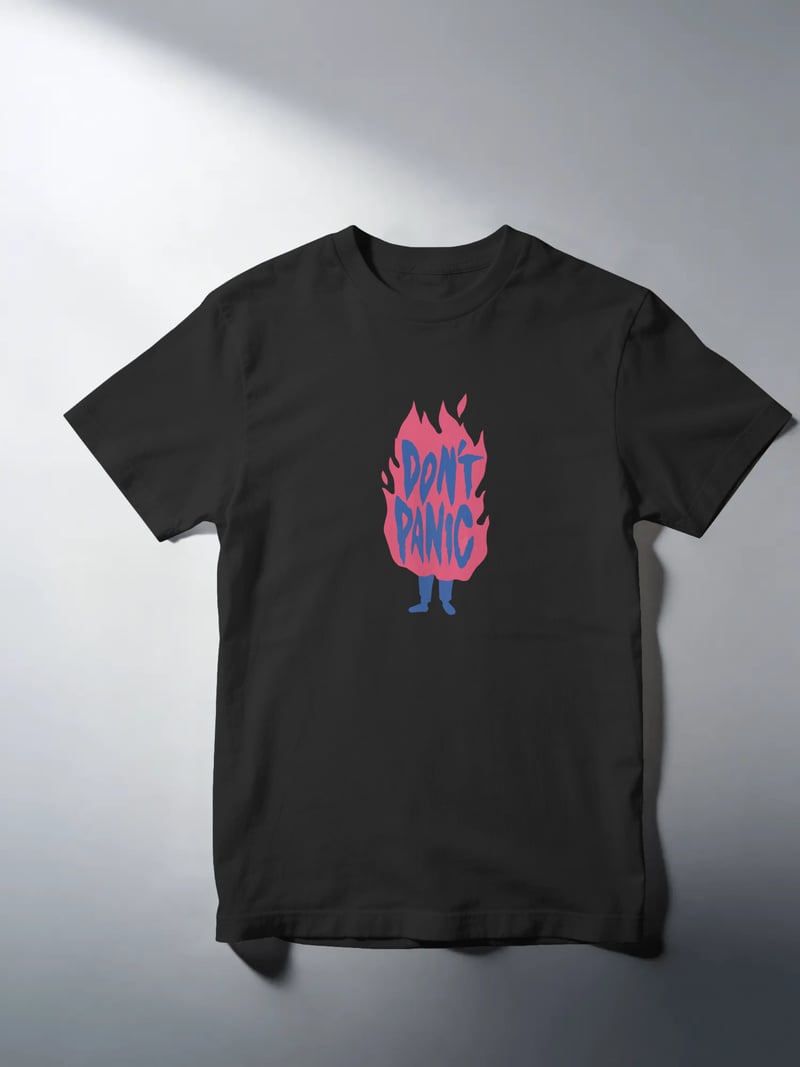 Don't Panic Unisex Tişört