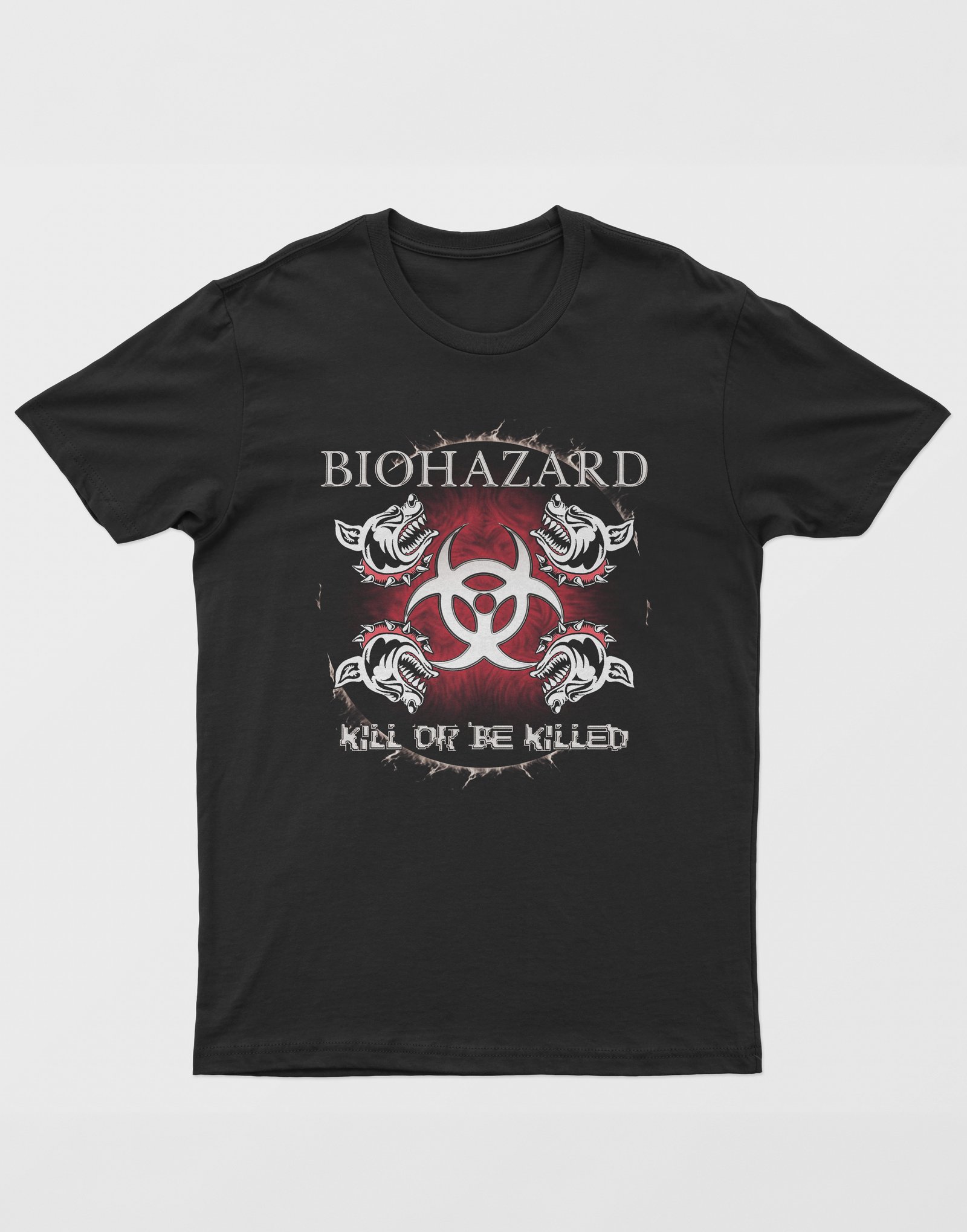 Biohazard Dijital Baskı Unisex Tişört