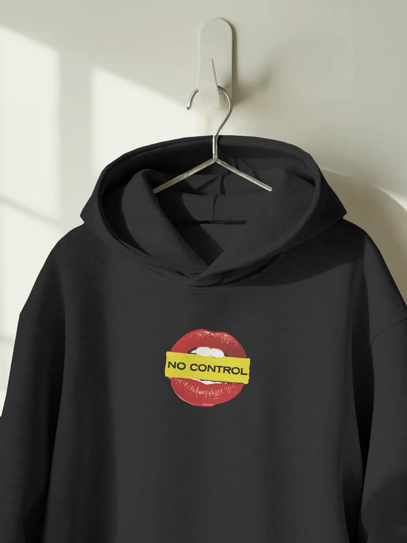 No Control Kapüşonlu Sweatshirt