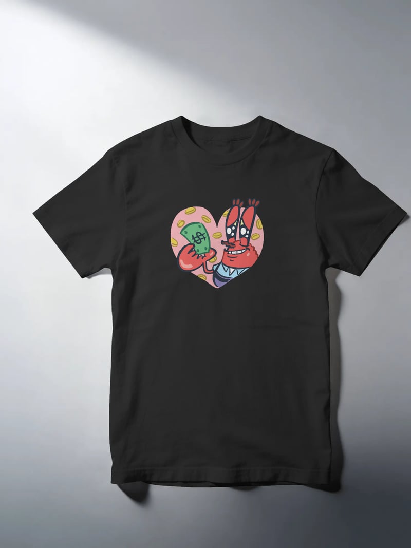 Mr. Krabs Spongebob Squarepants Unisex Tişört