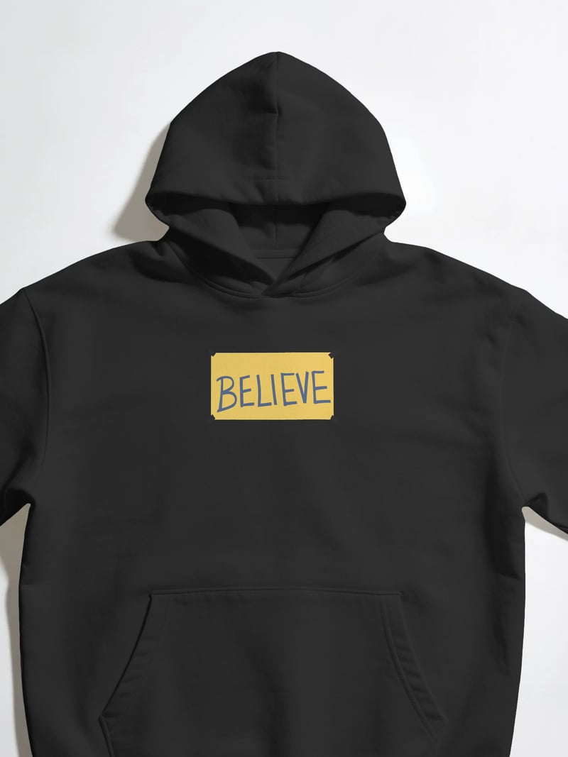 Ted Lasso Siyah Kapüşonlu Sweatshirt