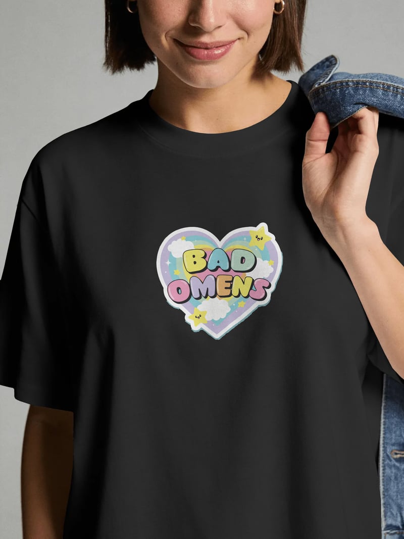 Bad Omens Siyah Unisex Tişört