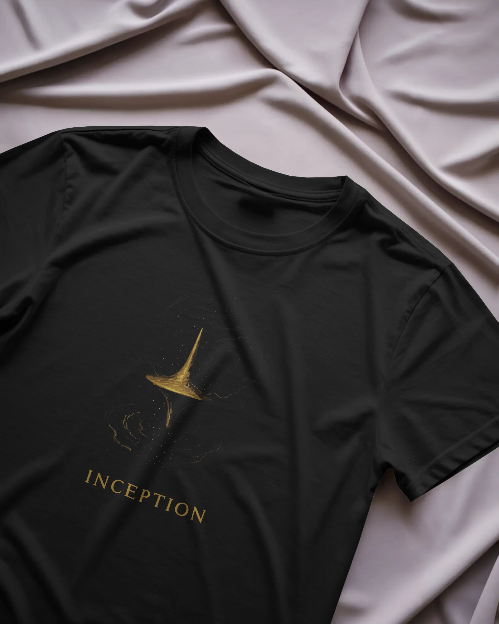 Inception Başlangıç Siyah Unisex Tişört