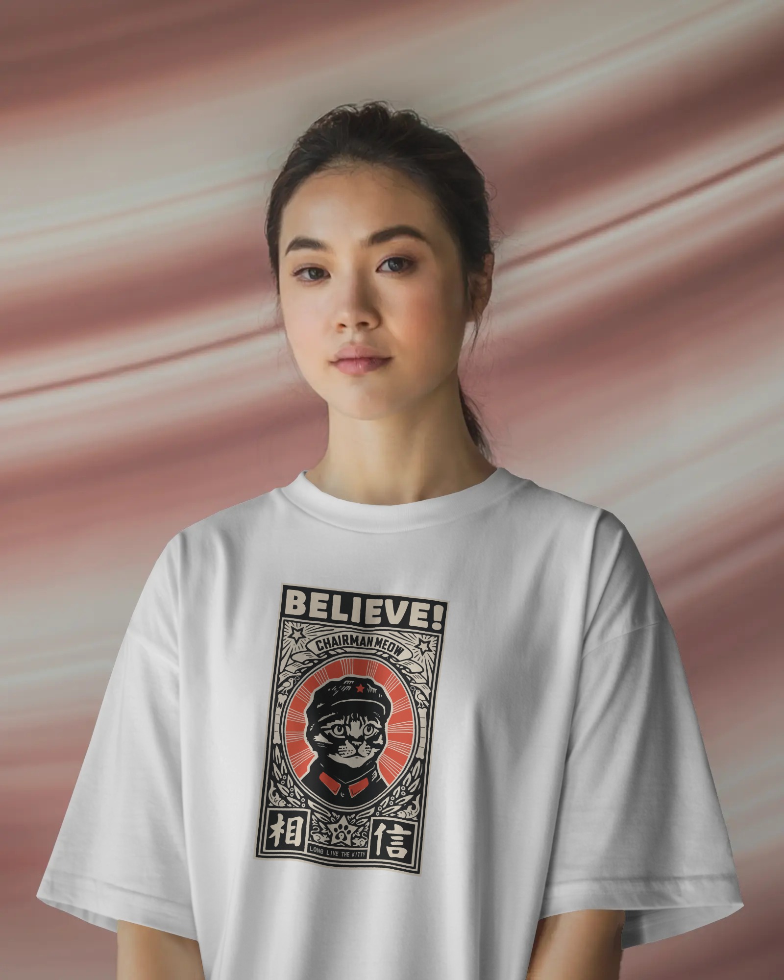 Believe Unisex Beyaz Tişört