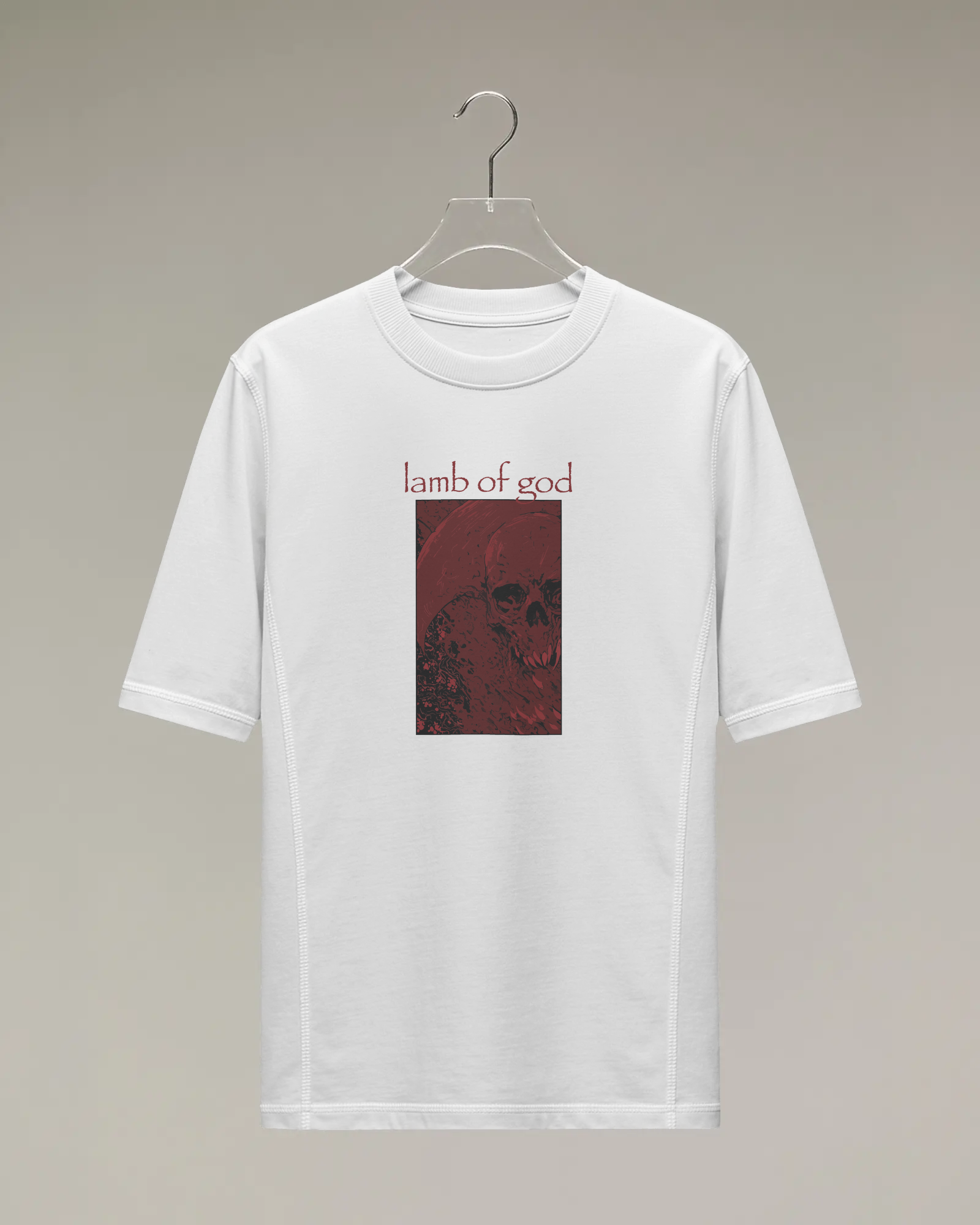 Lamb of God Beyaz Tişört