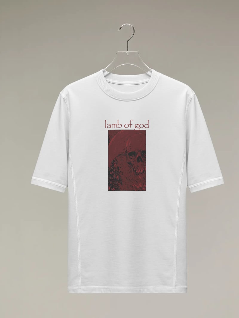 Lamb of God Beyaz Tişört