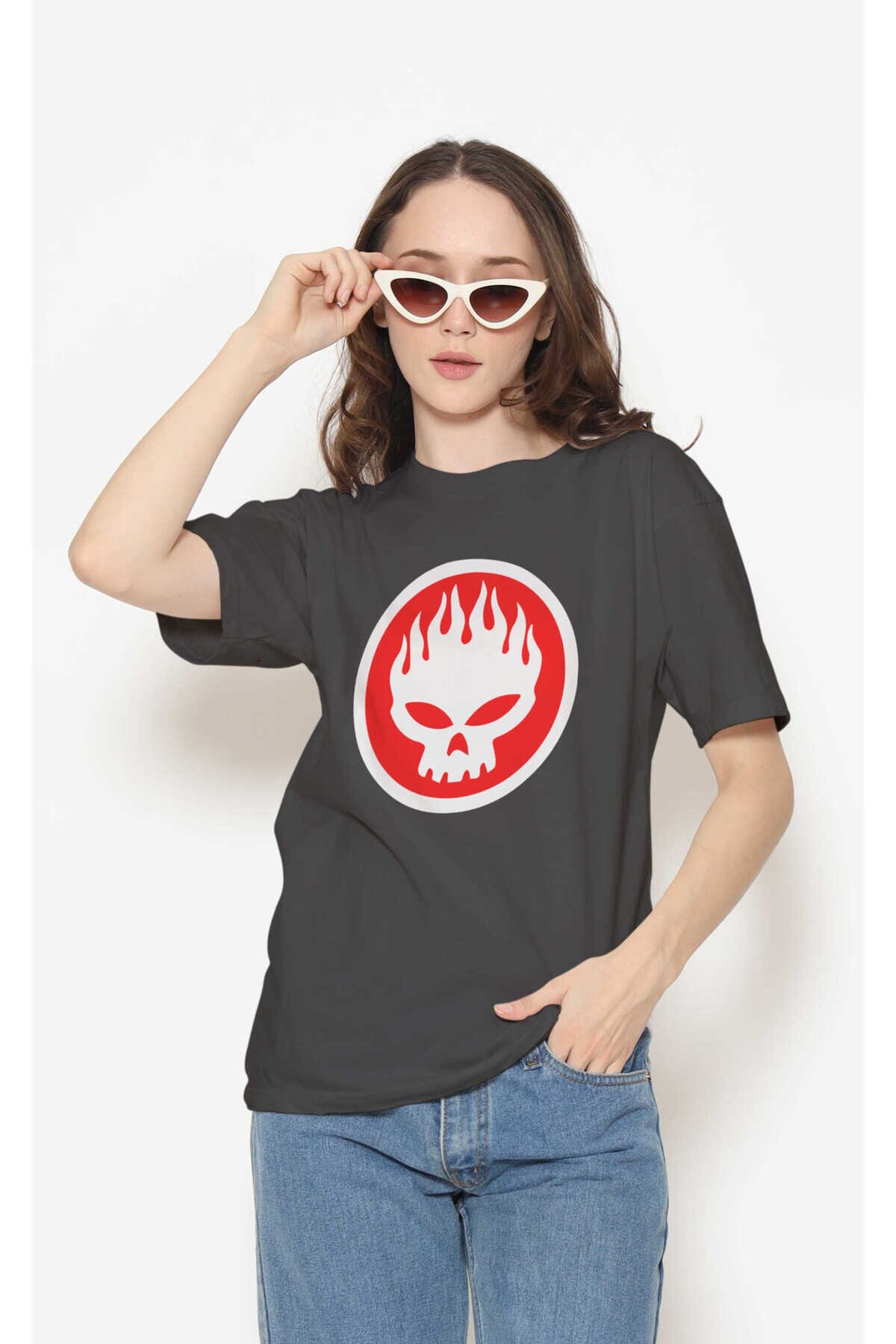 The Offspring Dijital Baskı Siyah Unisex Tişört