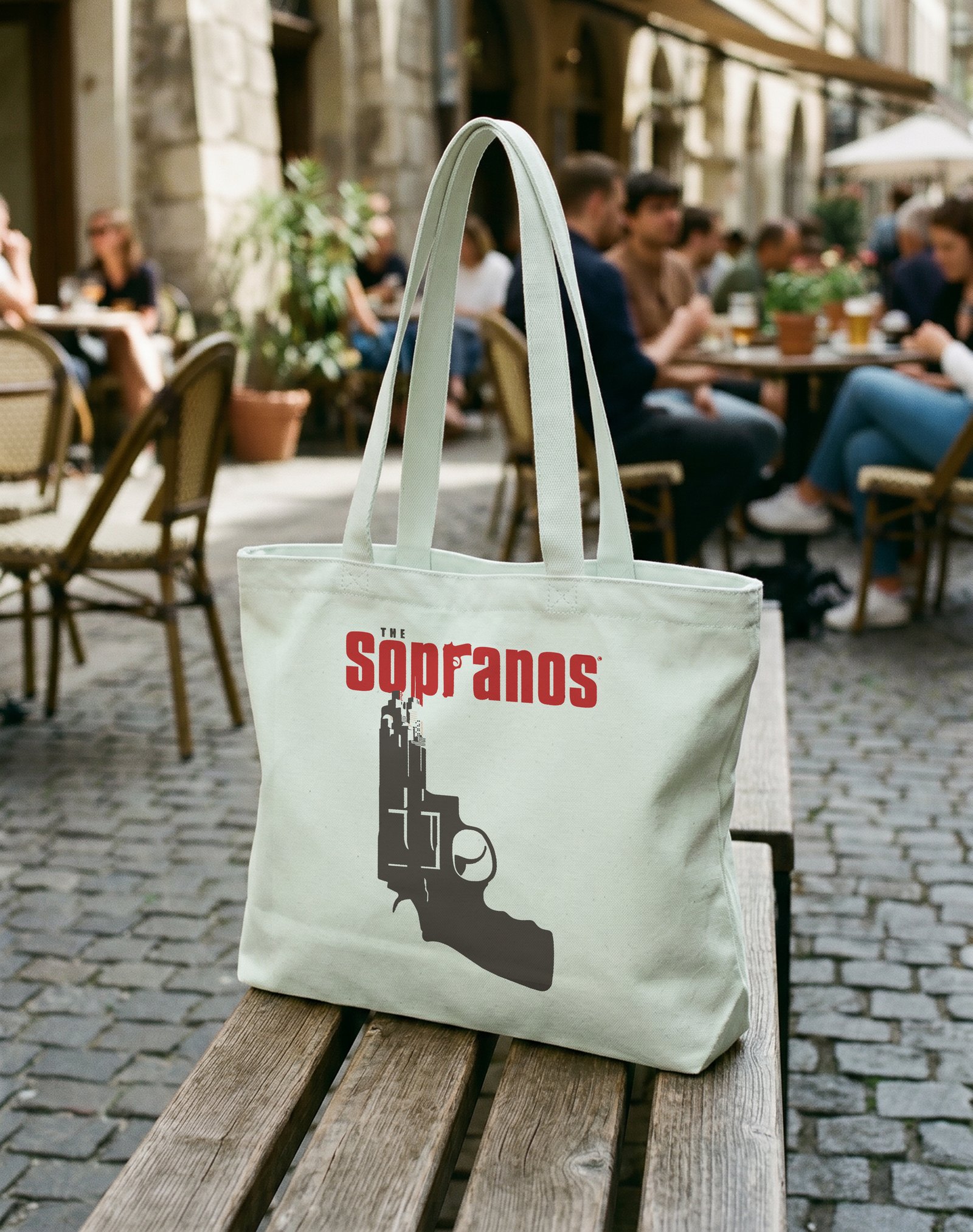 The Sopranos Silah Kanvas Çanta