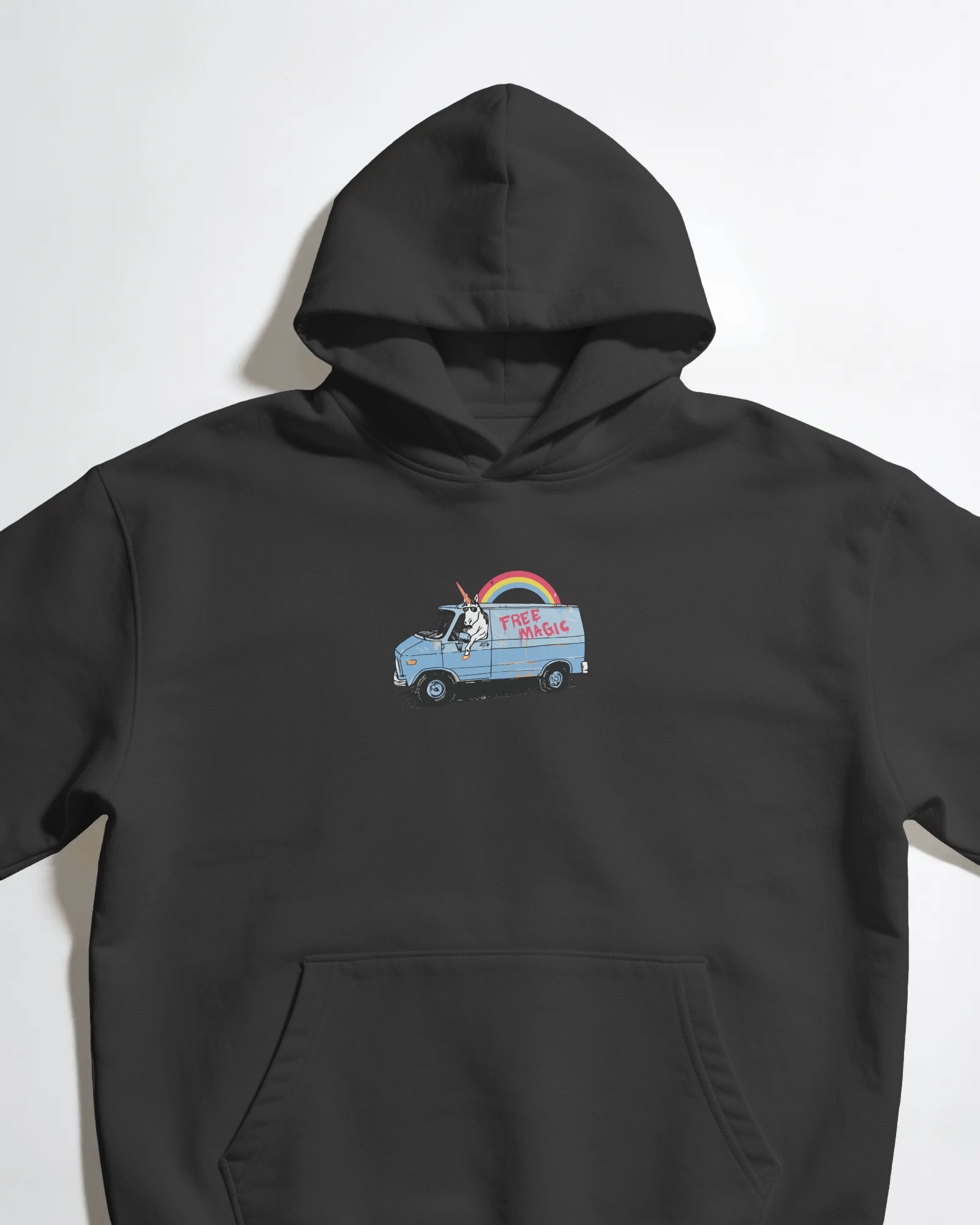 Free Magic Unisex Siyah Sweatshirt